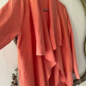 Orange cardigan
